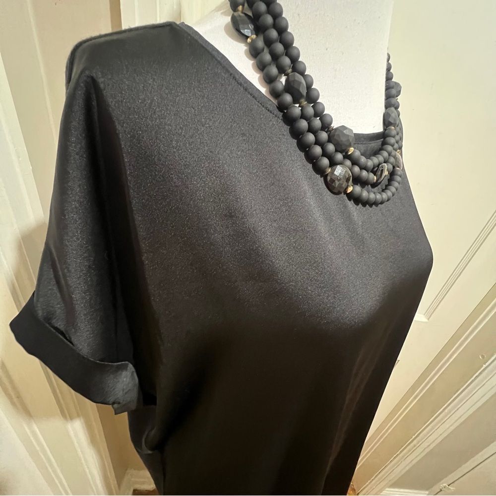 Worthington Dressy Black Top - Size 2X